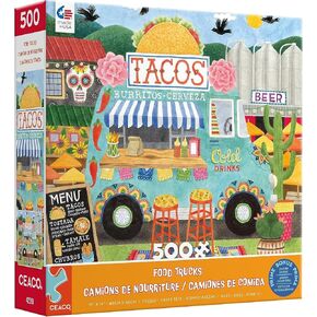 Ceaco - Food Trucks - Taco Truck - 500 Piece Jigsaw Puzzle in Kuwait