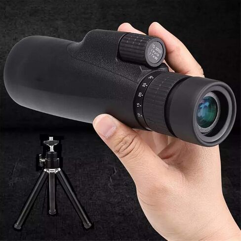 30x50 High List Tube Telescopes High Power High Definition Low Light Monoculars Fmc Broadband Green Film Adult Telescope Suitable for Viewing Traveling and Hiking Monocular Telescope in Saudi Arabia