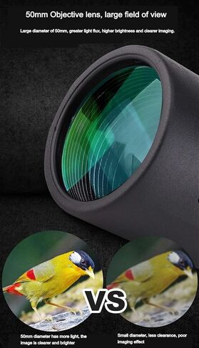 30x50 High List Tube Telescopes High Power High Definition Low Light Monoculars Fmc Broadband Green Film Adult Telescope Suitable for Viewing Traveling and Hiking Monocular Telescope in Saudi Arabia