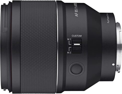 Samyang 85mm F1.4 AF Series II Full Frame Telephoto Auto Focus Lens for Sony E (Syio85Se2-E) ، Black (متجدد) in Kuwait