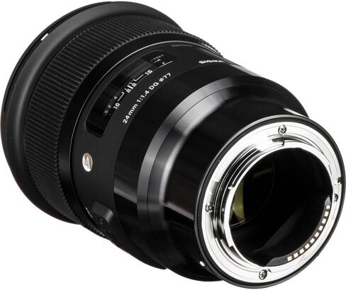 Sigma 24mm f/1.4 DG HSM Art Sony E Mount (MFR Part # 401965) حزمة مثالية لحفلات الأعراس الداخلية/الخارجية ، والحياة البرية ، والسفر والتصوير الفوتوغرافي استخدام + ملحقات in Kuwait