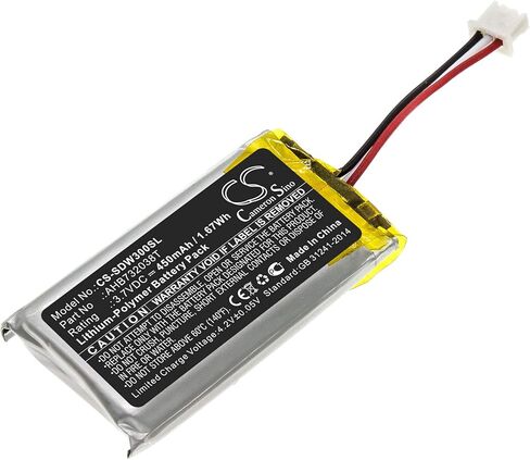 3.7V 450mAh AHB732038T استبدال البطارية متوافق مع تأثير 5063 SDW 5036-5033 IMPACT 5065 SDW 30 DW 30 HS SDW 5036 IMPACT 5034 IMPACT 5035 SDW 60 SDW 5065 SDW 5064 SDW 30 HS SDW 2 in Saudi Arabia