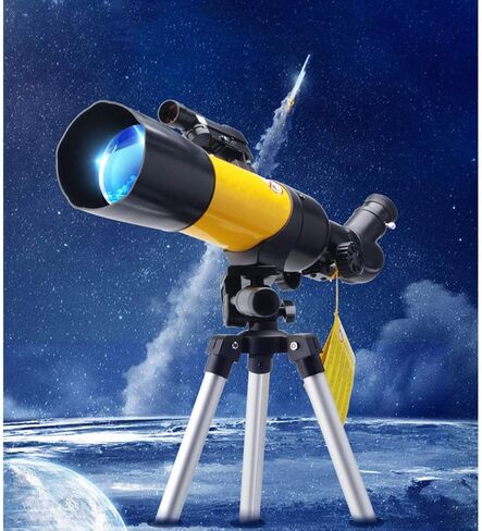 Telescope for Kids Adults Beginners 70mm Aperture 300mm Astronomical Refractor Telescope BAK4 Prism FMC Lens Telescope for Astronomy with Backpack and Tripod to Observe Moon and Planet in Kuwait