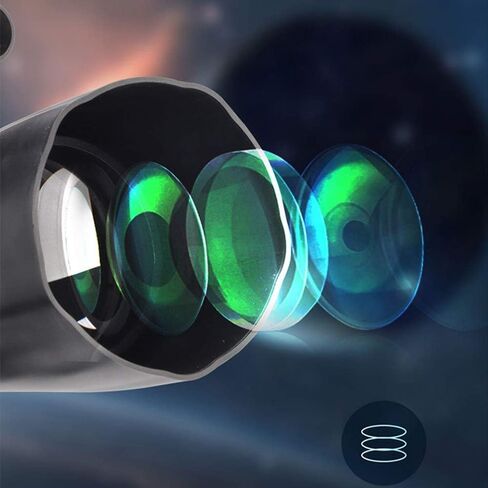 Telescope for Kids Adults Beginners 70mm Aperture 300mm Astronomical Refractor Telescope BAK4 Prism FMC Lens Telescope for Astronomy with Backpack and Tripod to Observe Moon and Planet in Kuwait