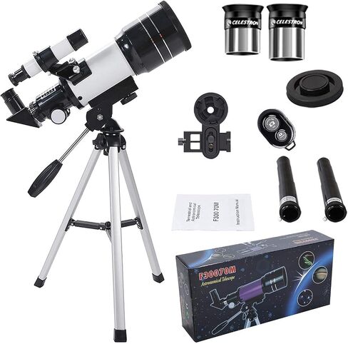 20mm Refractor Mount Telescope with Tripod Finder Scope for Astronomy Beginners Astronomical Telescope Monocular Telescope for Kids Adults in Saudi Arabia