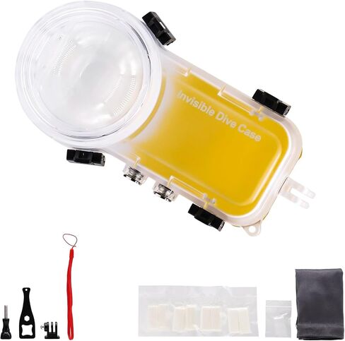164 FT Invisible Dive Case for Insta360 X4, Underwater Diving Waterproof Housing Shell for Insta 360 X4 Action Camera in Saudi Arabia