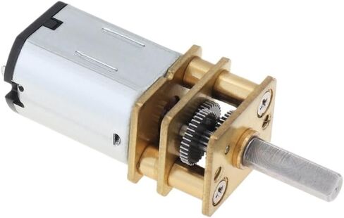 N20 DC Motors 3V Metal Gear Electronic Starter Gear Wheel DC Motors 30/50/60/100/300/500/1500RPM Gear Wheel Gear Electronic Starter(100 RPM) in Saudi Arabia