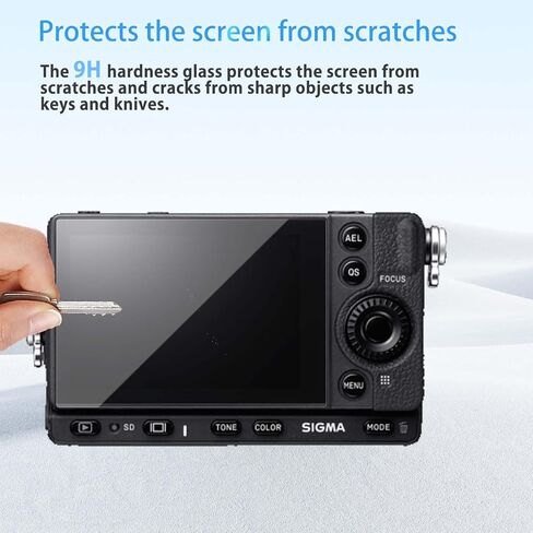 Screen Protector for Sigma FP, HD Tempered Glass,9h Hardness,Scratch,Anti-Fingerprin,Tempered Glass Film Guard for Sigma FP[2 Pack] in Saudi Arabia