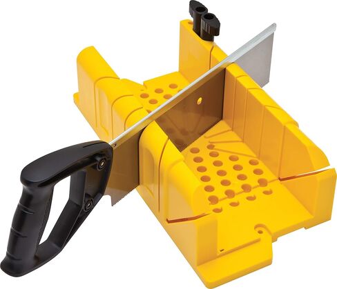 Stanley 1-20-600 Saw Storage Miter Box مع المنشار ، الأسود in Saudi Arabia