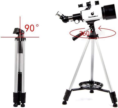 Refractive Astronomical Telescope Intelligent Star Search 48° Zenith Mirror Telescope with Tripod for 360° Degree Adjustment Monocular in Saudi Arabia