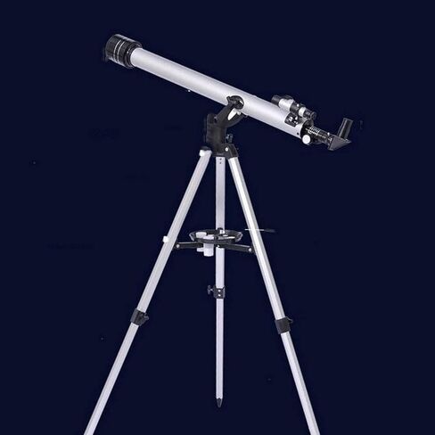 Telescope Kids Beginners Adults Fully-Coated Glass Optics 1.5X Erecting Eyepiece 3X Barlow Lens 60mm Aperture 900mm Focal Length Refractor Telescope in Kuwait