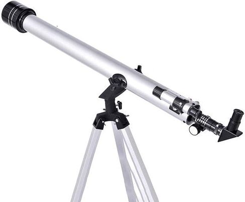 Telescope Kids Beginners Adults Fully-Coated Glass Optics 1.5X Erecting Eyepiece 3X Barlow Lens 60mm Aperture 900mm Focal Length Refractor Telescope in Kuwait