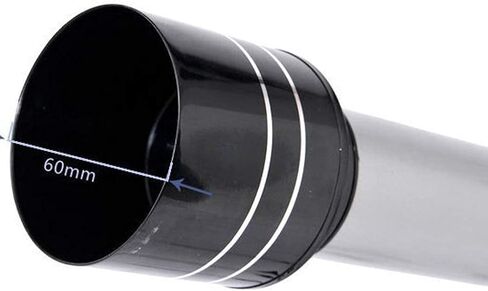 Telescope Kids Beginners Adults Fully-Coated Glass Optics 1.5X Erecting Eyepiece 3X Barlow Lens 60mm Aperture 900mm Focal Length Refractor Telescope in Kuwait