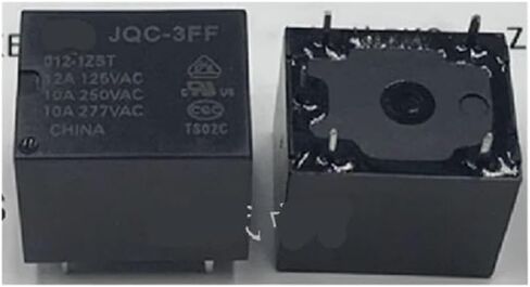 HF JQC-3FF-012-1ZST HF JQC 3FF 012 1ZST 5 FOOT RELAY (20pcs) in Saudi Arabia