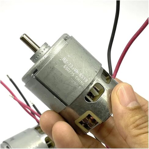 RZ-735VA-9517 9515 8519 Engine DC 12V 14.4V 18V High Speed High Power RS-735 Drill Screwdriver Electronic Starter 5mm Shaft(RZ-735VA-9515) in Saudi Arabia