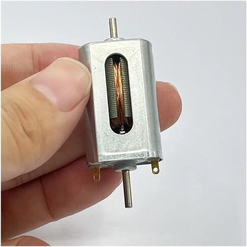DC 6V-12V 20mm FK-180PH Carbon Brush Enclude Electronic Shaft/Dual Swave High Speed ​​Electronic Starter DIY (رمح مزدوج) in Saudi Arabia