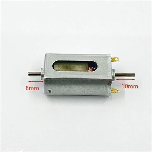 DC 6V-12V 20mm FK-180PH Carbon Brush Enclude Electronic Shaft/Dual Swave High Speed ​​Electronic Starter DIY (رمح مزدوج) in Saudi Arabia