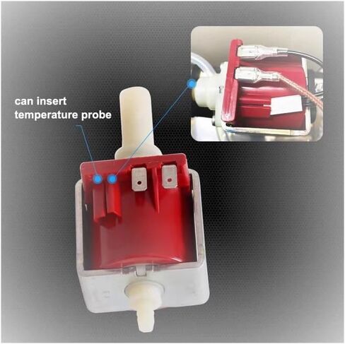 EP4/EP5 High Pressure Electromagnetic Pump AC 100V 50-60HZ 55W Coffee Machine Solenoid Water Pump Plunger Pump(Model E Type EP5) in Saudi Arabia