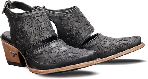 Lane Robin Slingback Mule - Jet Black in Saudi Arabia