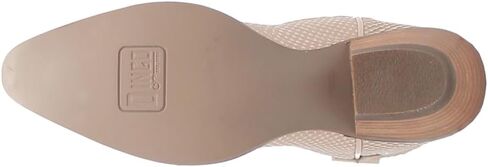 Dingo Womens Sorta Sweet Print Snip Toe سحب على أحذية غير رسمية الكاحل Mid Cheel 2-3 " - Beige in Saudi Arabia