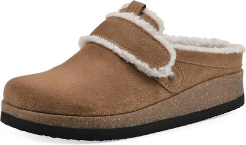 White Mountain Women Women's Baylen Faux Fur Foot Proted Clog in Saudi Arabia