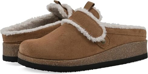 White Mountain Women Women's Baylen Faux Fur Foot Proted Clog in Saudi Arabia