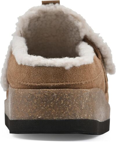White Mountain Women Women's Baylen Faux Fur Foot Proted Clog in Saudi Arabia