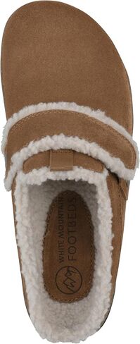 White Mountain Women Women's Baylen Faux Fur Foot Proted Clog in Saudi Arabia