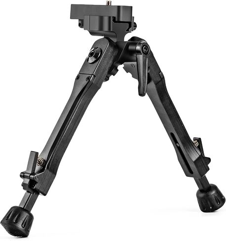 elkeer pipot bipod bipod for picatinny weaver ، مع محول المسمار 1/4 بوصة ، ساق قابلة للطي من 5 موضع ، للأنشطة الخارجية in Saudi Arabia