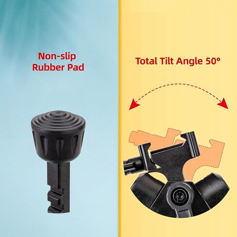 elkeer pipot bipod bipod for picatinny weaver ، مع محول المسمار 1/4 بوصة ، ساق قابلة للطي من 5 موضع ، للأنشطة الخارجية in Saudi Arabia