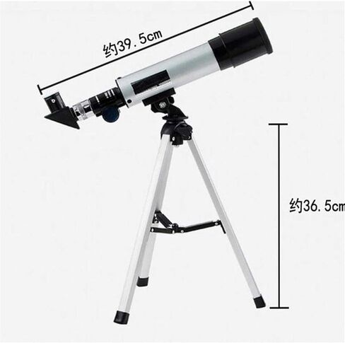 Telescope 50Mm Astronomy Telescope for Beginners Adults and Kids Refractor Telescope 360Mm Focal Length Compact Smartphone Adapter and Portable Watching The Moon in Saudi Arabia