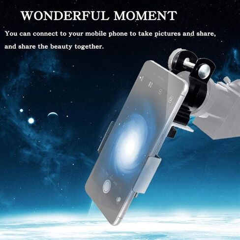 Telescope 50Mm Astronomy Telescope for Beginners Adults and Kids Refractor Telescope 360Mm Focal Length Compact Smartphone Adapter and Portable Watching The Moon in Saudi Arabia