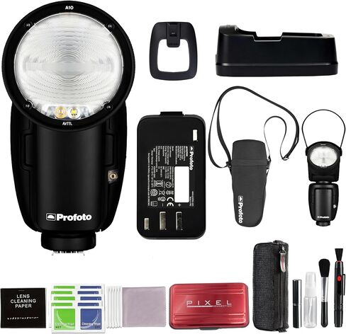Profoto A10 AIR-TTL Camera Flash Light Compatible for Fujifilm with Additional Accessories in Saudi Arabia