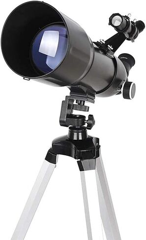 Telescope for Kids Adults 80mm Aperture 400mm Telescope for Astronomy BAK4 Prism FMC Lens Astronomical Refractor Telescope with Smartphone Mount and Tripod to Observe Moon Planet in Saudi Arabia