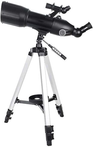 Telescope for Kids Adults 80mm Aperture 400mm Telescope for Astronomy BAK4 Prism FMC Lens Astronomical Refractor Telescope with Smartphone Mount and Tripod to Observe Moon Planet in Saudi Arabia