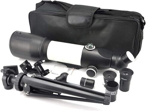 Refractor Astronomical Telescope 120X Long Range Moon Jupiter Observation Astronomy Monocular with Tripod for Camping Hiking in Saudi Arabia