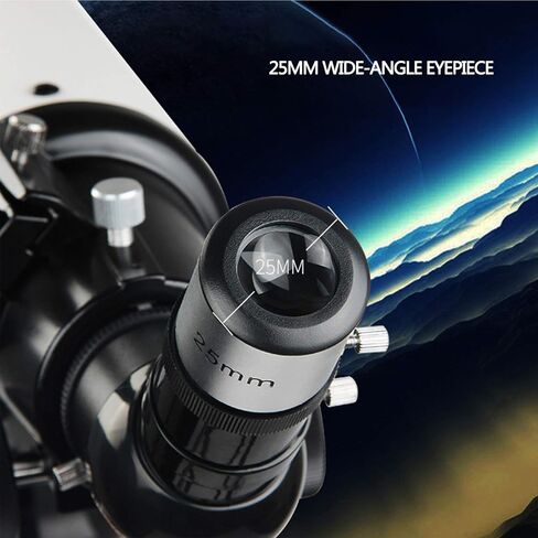 Telescope 50080 Telescopes for Astronomy Adult Professional Refractor with Adjustable Stainless Steel Tripod Erect Image Finder Scope Barlow Lens in Saudi Arabia