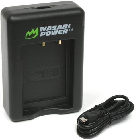 WASABI Power NP-BX1 شاحن USB مزدوج لـ Sony NP-BX1/M8 ، Cyber-Shot DSC-HX80 ، HX90V ، HX95 ، HX99 ، HX350 ، RX1 ، RX1R II ، RX100 (II/III/IV/VA/VI) ، FDR-X3000 ، HDR-AS50 ، AS300 ، in Saudi Arabia