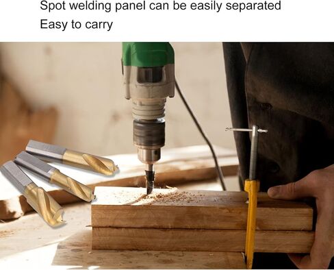 Drill Bit Set, Cobalt High Speed Steel Spot Welding Cutter Industrial Supplies Accessories in Saudi Arabia