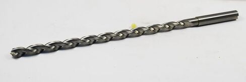 9/32 (.281) Dia X 5-1/2 LOC X 7-1/2 OAL Solid Carbide COOLANT FED Drill PARABOLIC Flute Web Thinned in Saudi Arabia