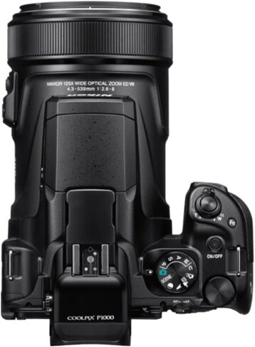 Nikon Coolpix P1000 Digital Camera (استيراد طراز) مع بطارية LI-ION القابلة لإعادة الشحن ، محول التيار المتردد ، كابل USB ، حزام ، غطاء العدسة الأمامية ، غطاء العدسة in Kuwait