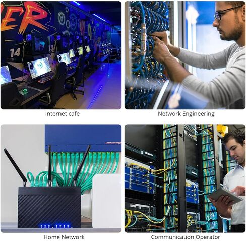 Network Cable Tester with POE Function, YGiTK Ethernet Cable Locator with and LCD for CAT5 CAT6, Line Finder Cable Tracer Continuity, Multifunction Wire Tracker, Battery Voltage Polarity Check in Saudi Arabia