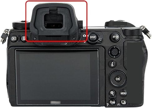 for DK-29 Viewfinder Soft Rubber Eyecup for Nikon Z5 Z6 Z7 Z6II Z7II Camera for DK29 Eyepiece View for Finder in Kuwait