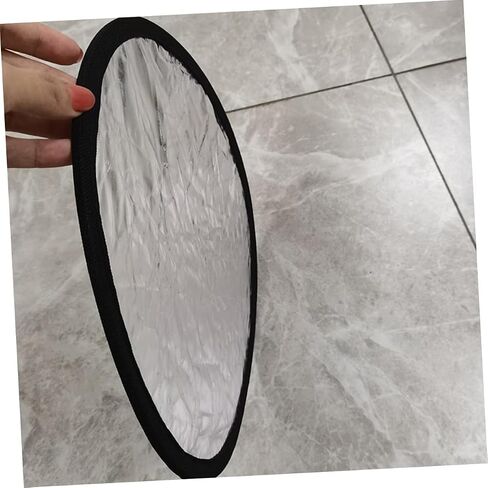 POPETPOP 2Pcs Portable Photography Reflector Round Shape Light Reflector Prop for Enhanced Photo Lighting Convenient Outdoor Use in Saudi Arabia