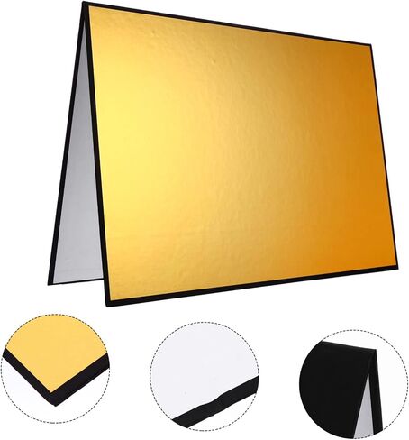 POPETPOP Foldable Photography Reflector Board Lightweight Diffuser for Still Life Product Photography Multi Purpose Light Reflector for Studio Home Use in Saudi Arabia