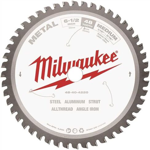 Milwaukee Electric - 6-1/2 in. Ferrous Metal Blade in Saudi Arabia