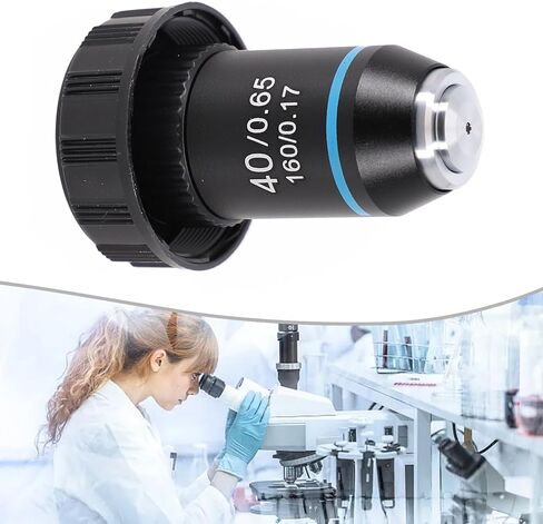 العدسة الهدف من المجهر 195 ، 20 2 مم مع تكبير 4x 20x 40x 60x 100x (40x) in Kuwait