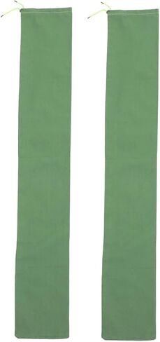 POPETPOP 2Pcs Heavy Duty Long Canvas Sandbags for Flood Protection Reusable Absorbent Flood Barriers for Home Garage Basement Leakproof Design for Enhanced Flood Control in Saudi Arabia
