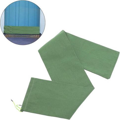 POPETPOP 2Pcs Heavy Duty Long Canvas Sandbags for Flood Protection Reusable Absorbent Flood Barriers for Home Garage Basement Leakproof Design for Enhanced Flood Control in Saudi Arabia