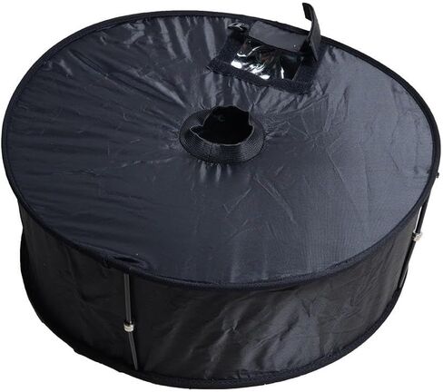REFLEX CAMERA 18" (45cm) Foldable Ring Light Softbox Diffuser for DSLR Cameras | Universal Flash Diffuser with Carry Bag | Creates Even Studio-Quality Lighting | Compatible with Canon Nikon Sony in Saudi Arabia